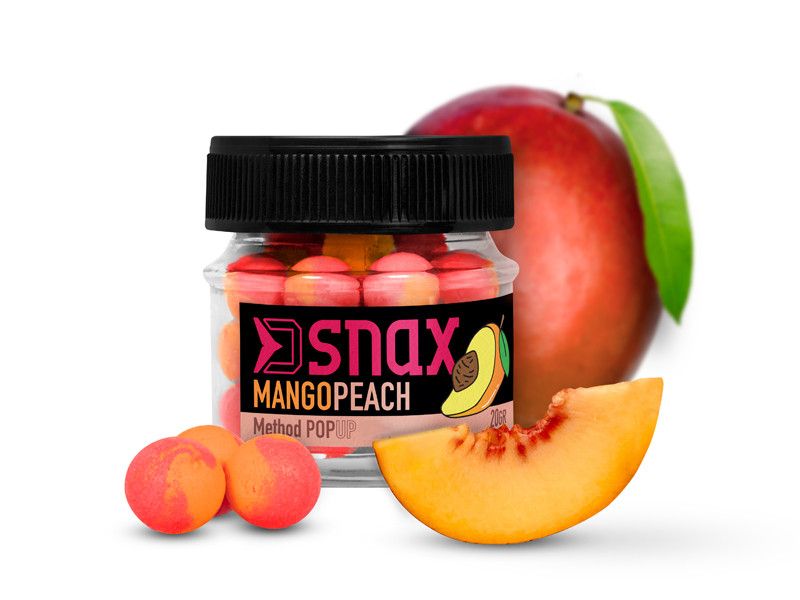 Mamac D SNAX POP 10mm/20g Mango-Breskva