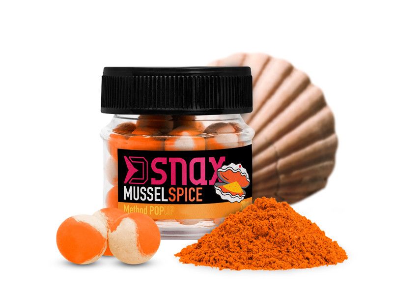 Mamac D SNAX POP 10mm/20g Školjka-Zacin