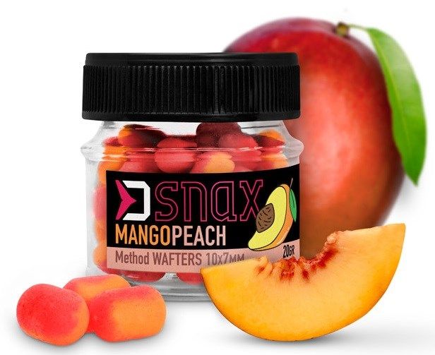 Delphin D SNAX WAFT 10x7mm/20g Mango-Peach