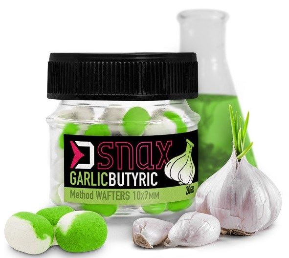 Delphin D SNAX WAFT 10x7mm/20g Garlic-Butyric