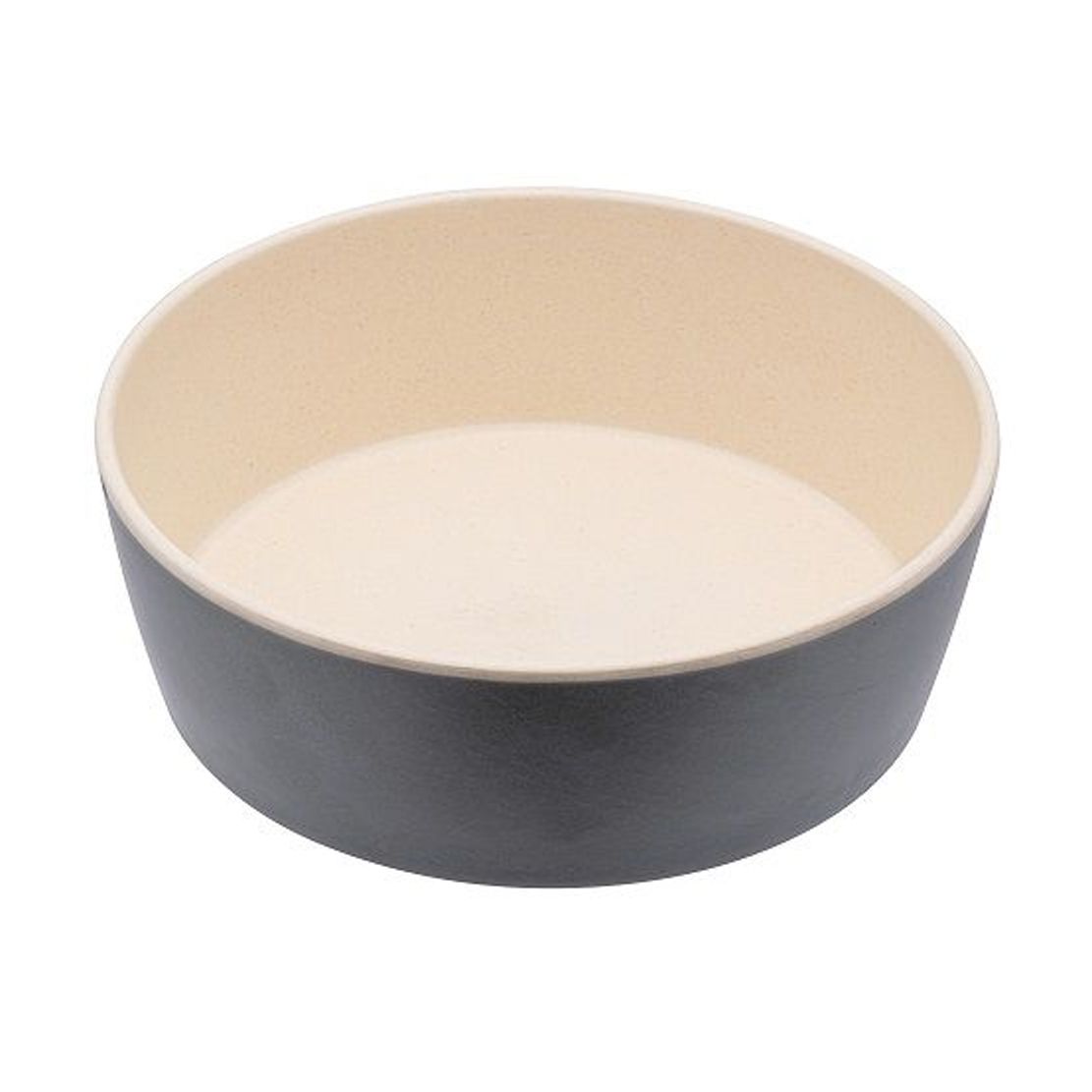 BecoBowl Bambusova zdjela za psa - siva L 18,5 cm / 1,65 l