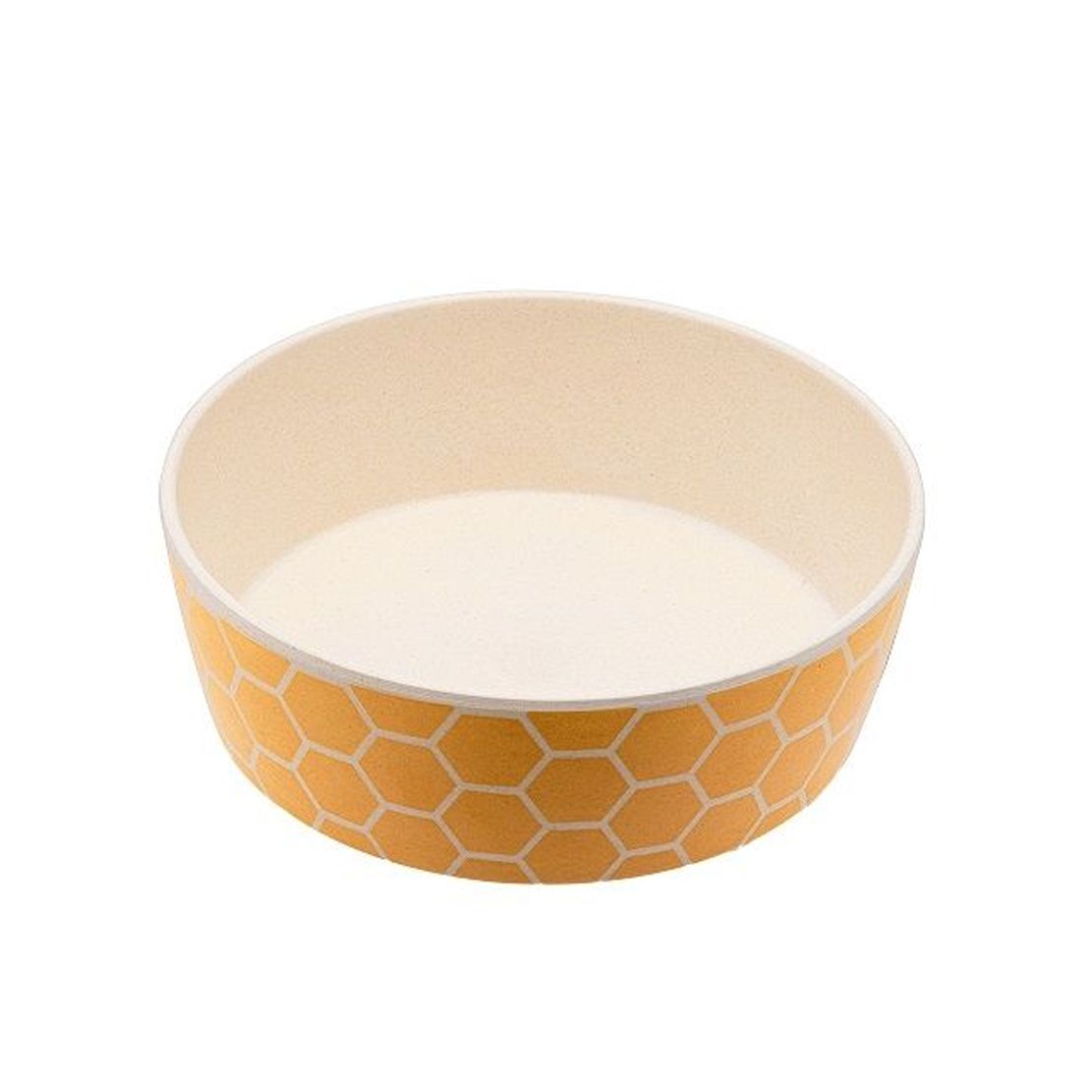 BecoBowl Bambusova zdjela za psa - žuta S 15 cm / 0,8 l