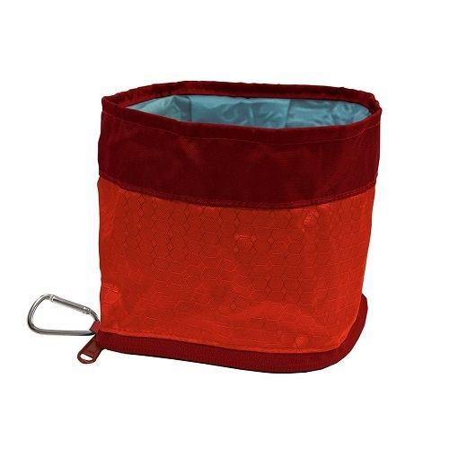 Kurgo Zippy Bowl Posuda za psa - crvena