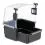 Kupaonica za ptice RIO 2 crna - 15 x 19 x 15 cm