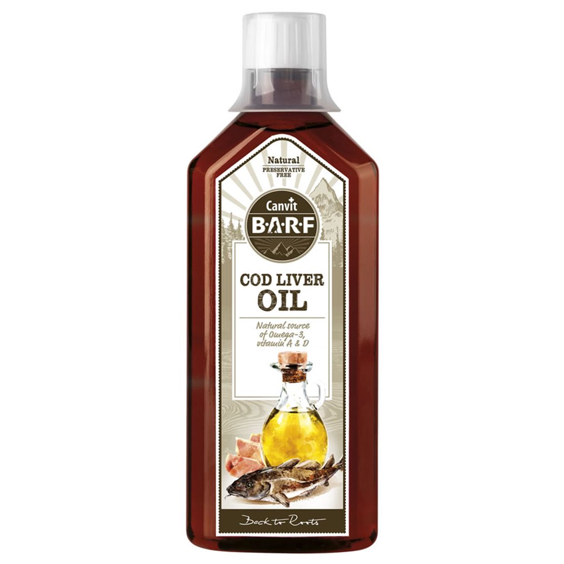Canvit BARF ulje od bakalara 500 ml