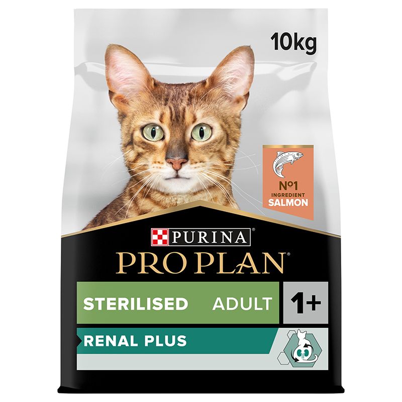 PURINA PRO PLAN MAČKE STERILIZIRANE RENAL PLUS losos 10 kg