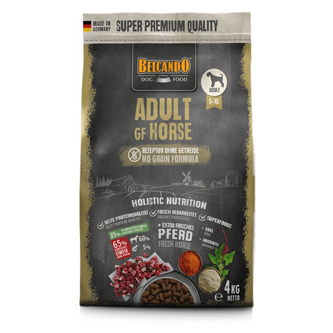 Belcando Adult GF Horse 4 kg
