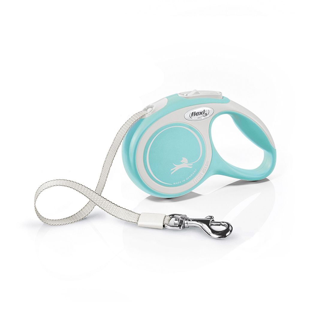 Flexi NEW COMFORT povodac XS do 12kg, 3m trak – svijetloplava