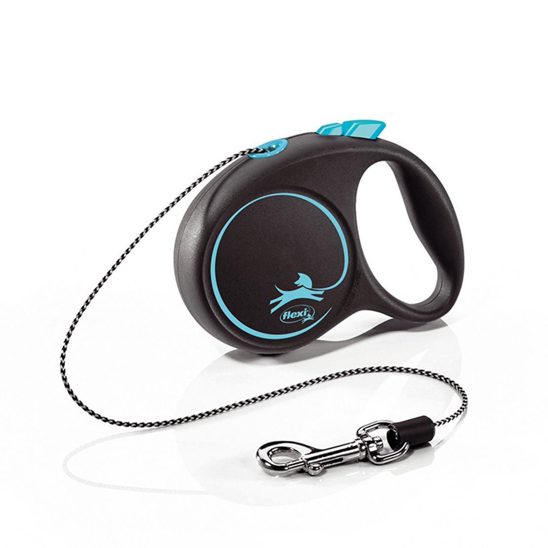 Flexi povodac Black Design XS do 8kg, 3m uže - plavi