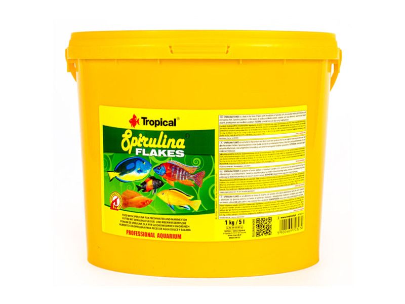 TROPICAL Spirulina Flakes 5 L / 1 kg