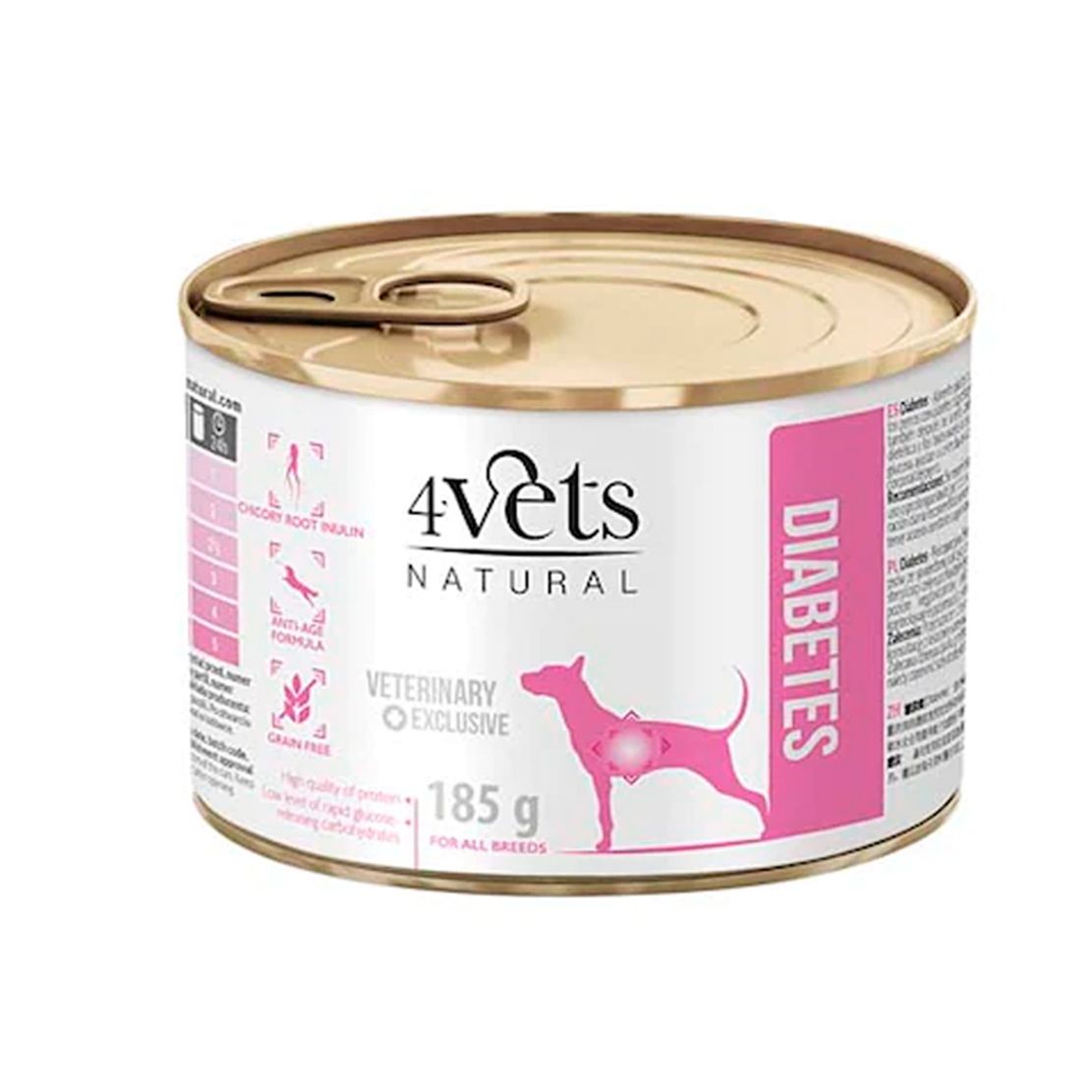 4Vets Natural Veterinary Exclusive DIABETES 185 g
