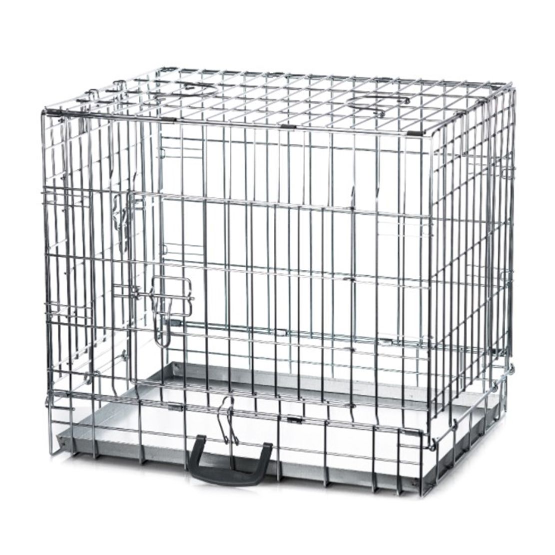 Kavez za psa DOG 2 ZINC - 61,5 x 44,5 x 54 cm