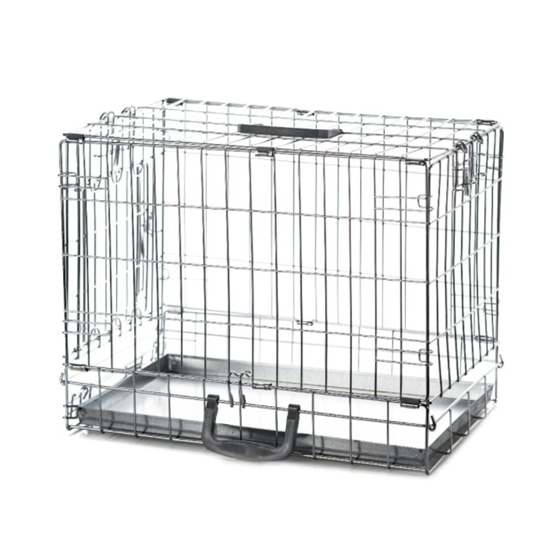 Kavez za psa DOG 1 ZINC – 48,5 x 30 x 38,5 cm