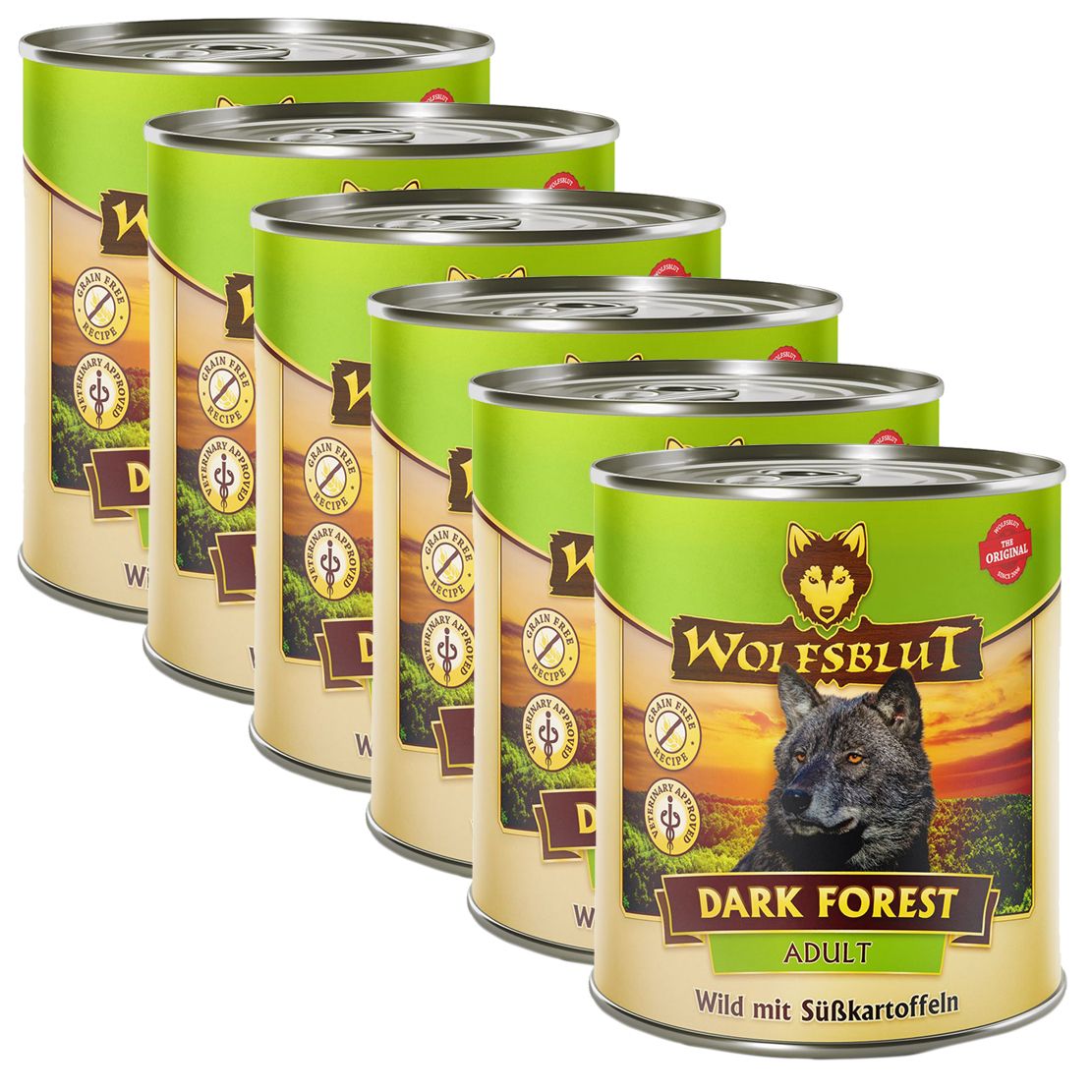 Konzerva Wolfsblut Dark Forest 6 x 800 g