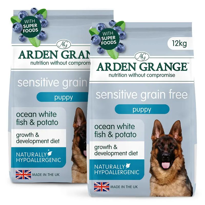 ARDEN GRANGE Sensitive puppy/junior 2 x 12 kg