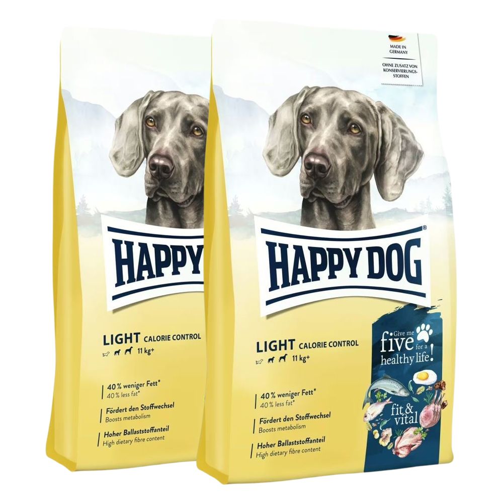 Happy Dog Fit & Vital Light Calorie Control 2 x 12 kg