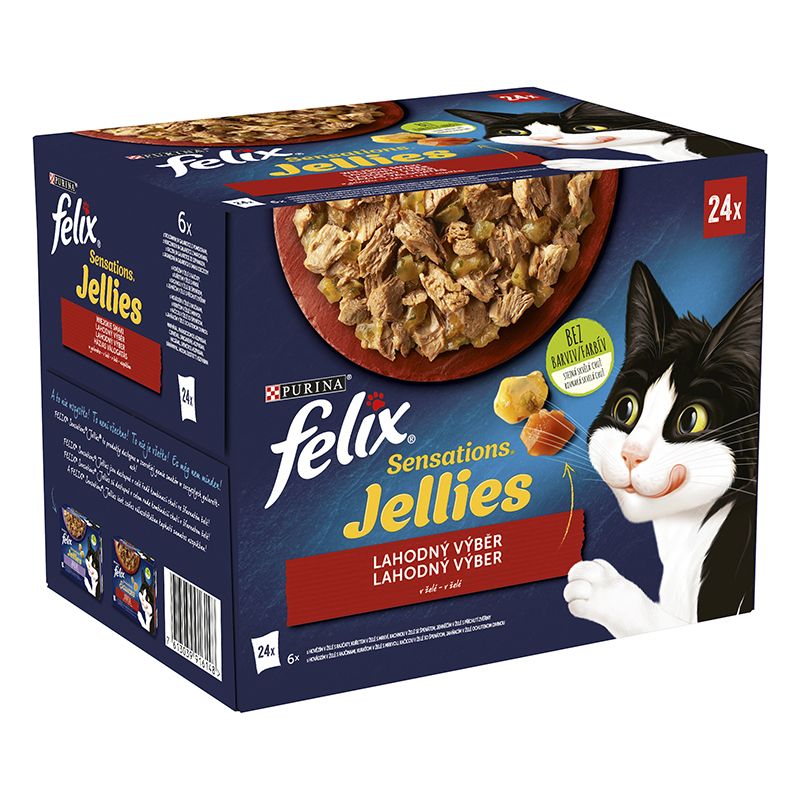 FELIX Sensations Jellies 24 x 85 g