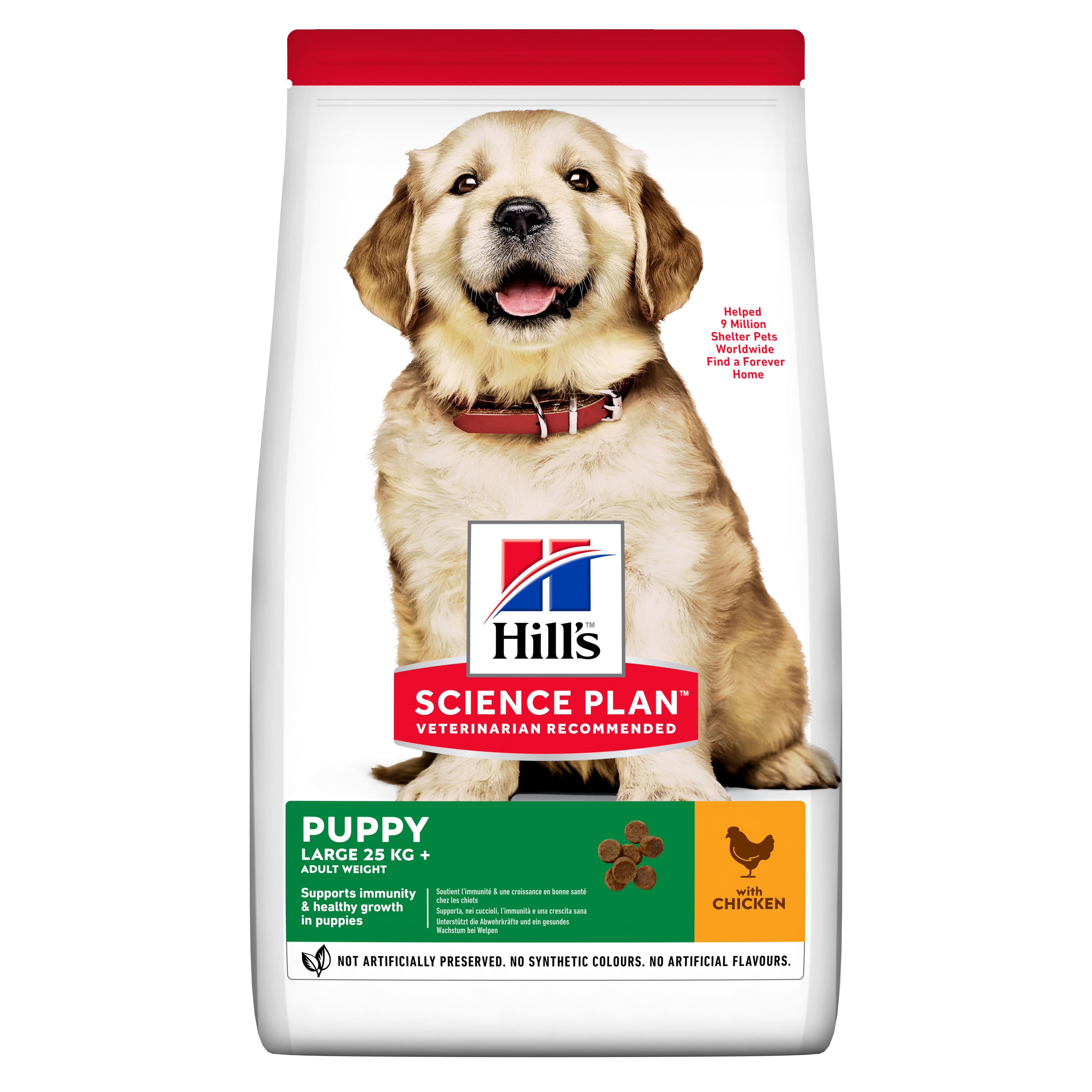 Hill's Science Plan Canine Puppy Large Breed Piletina 14,5kg