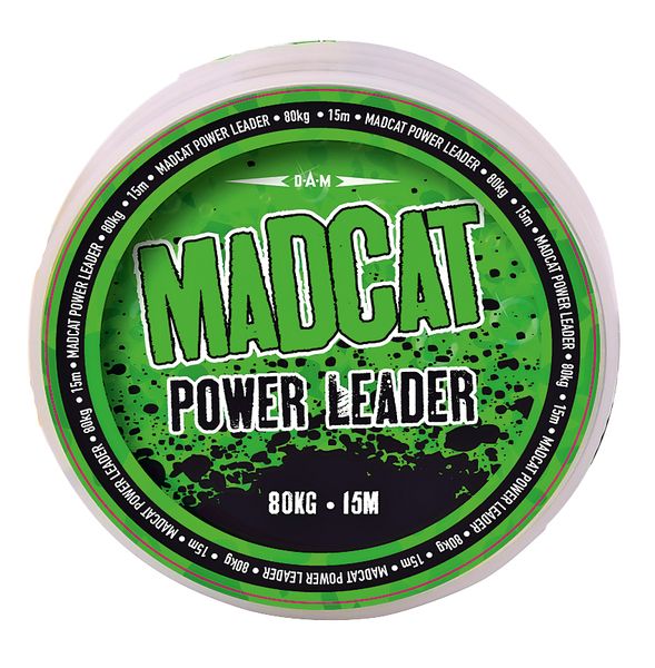 MADCAT Power Leader 15m BROWN 0.80mm/80kg/178LBS