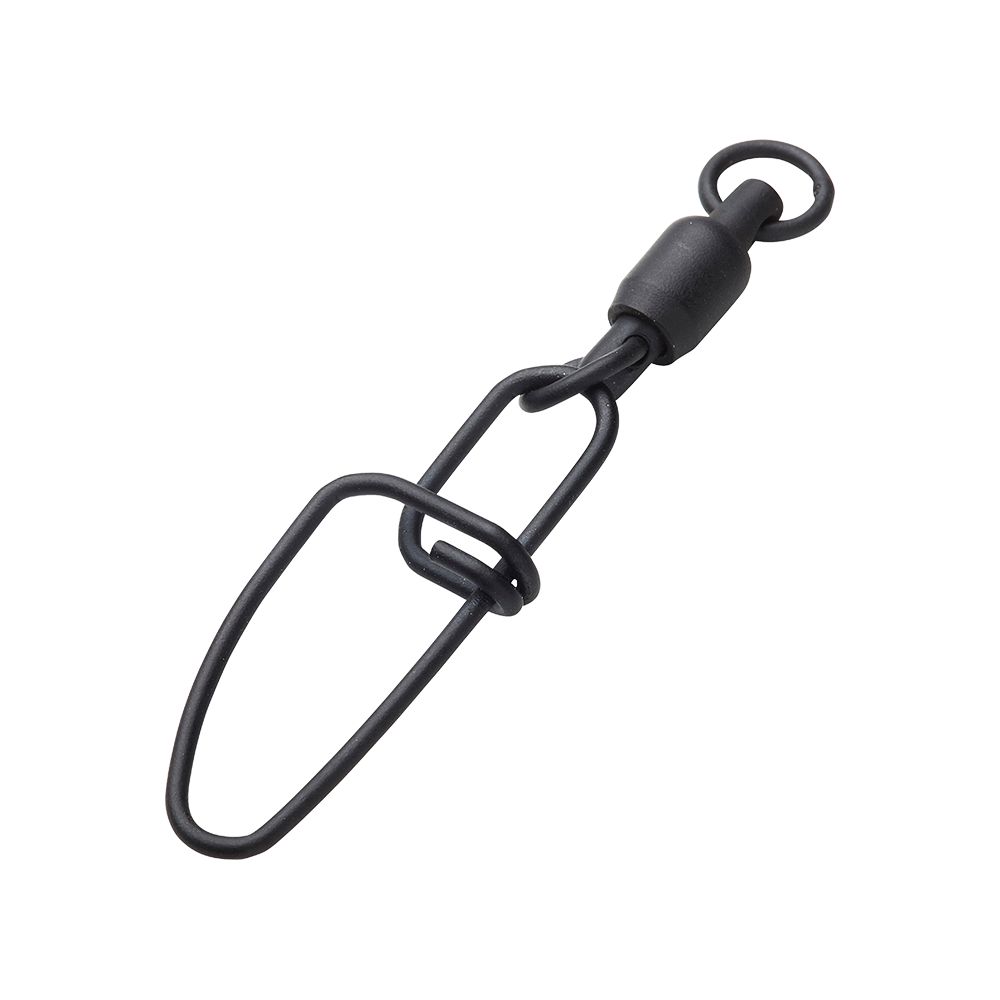 MADCAT Vrtilice STAINL. BB SWIVELS W. CROSSL. SNAP BLACK 3PCS 75KG