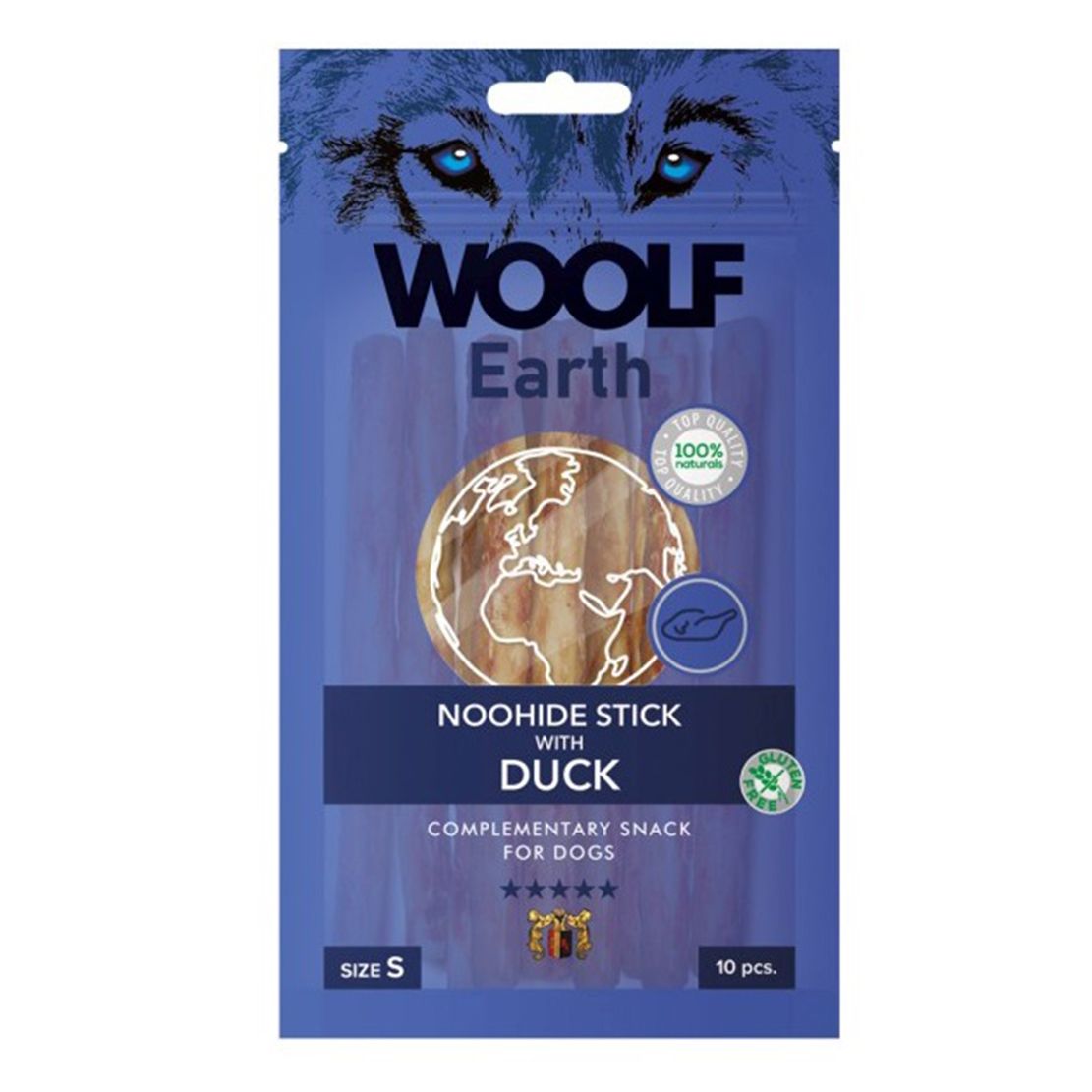 Woolf Dog Earth NOOHIDE S Duck 90 g