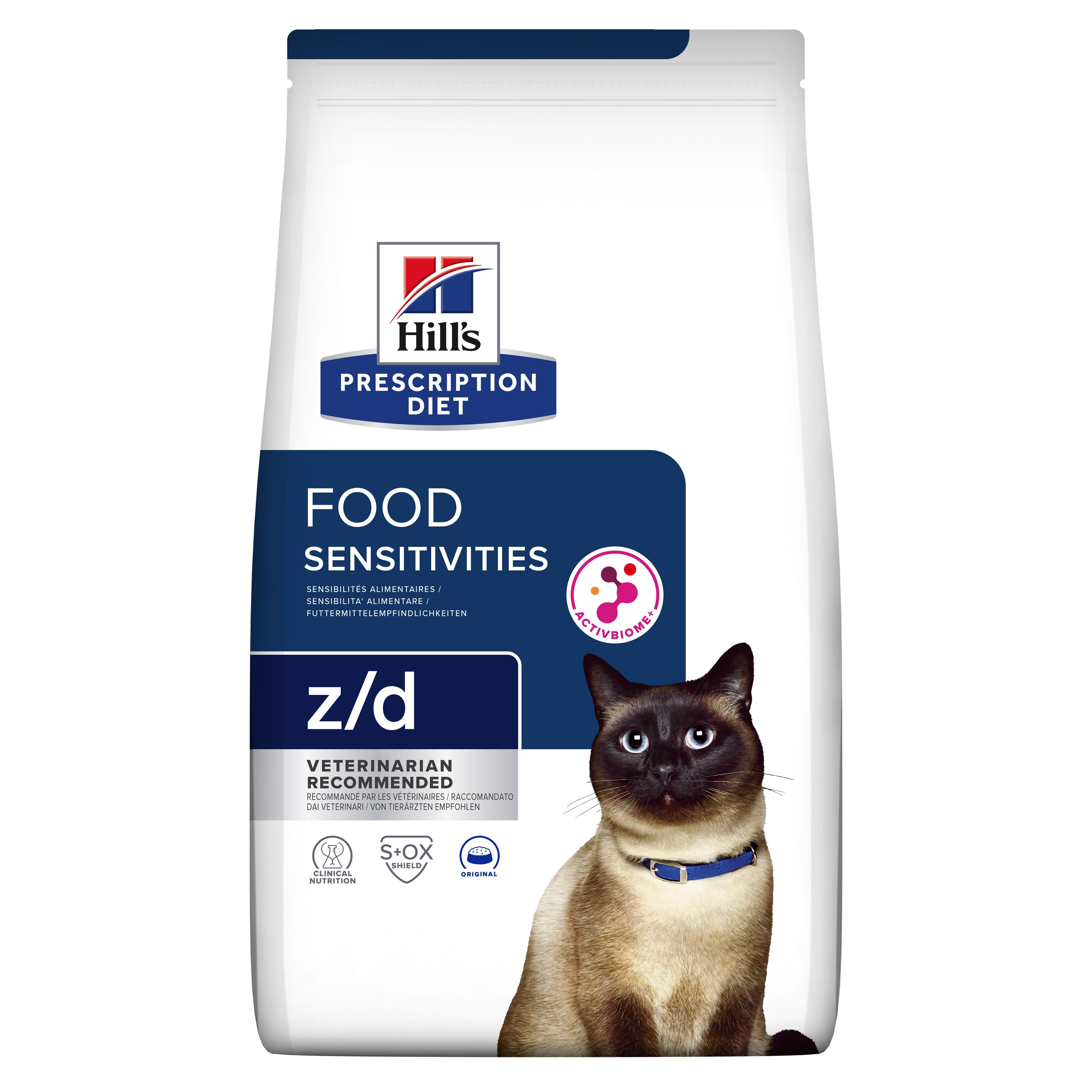Hill's Prescription Diet z/d Alergija i njega kože suho krmivo za mačke 1,5 kg