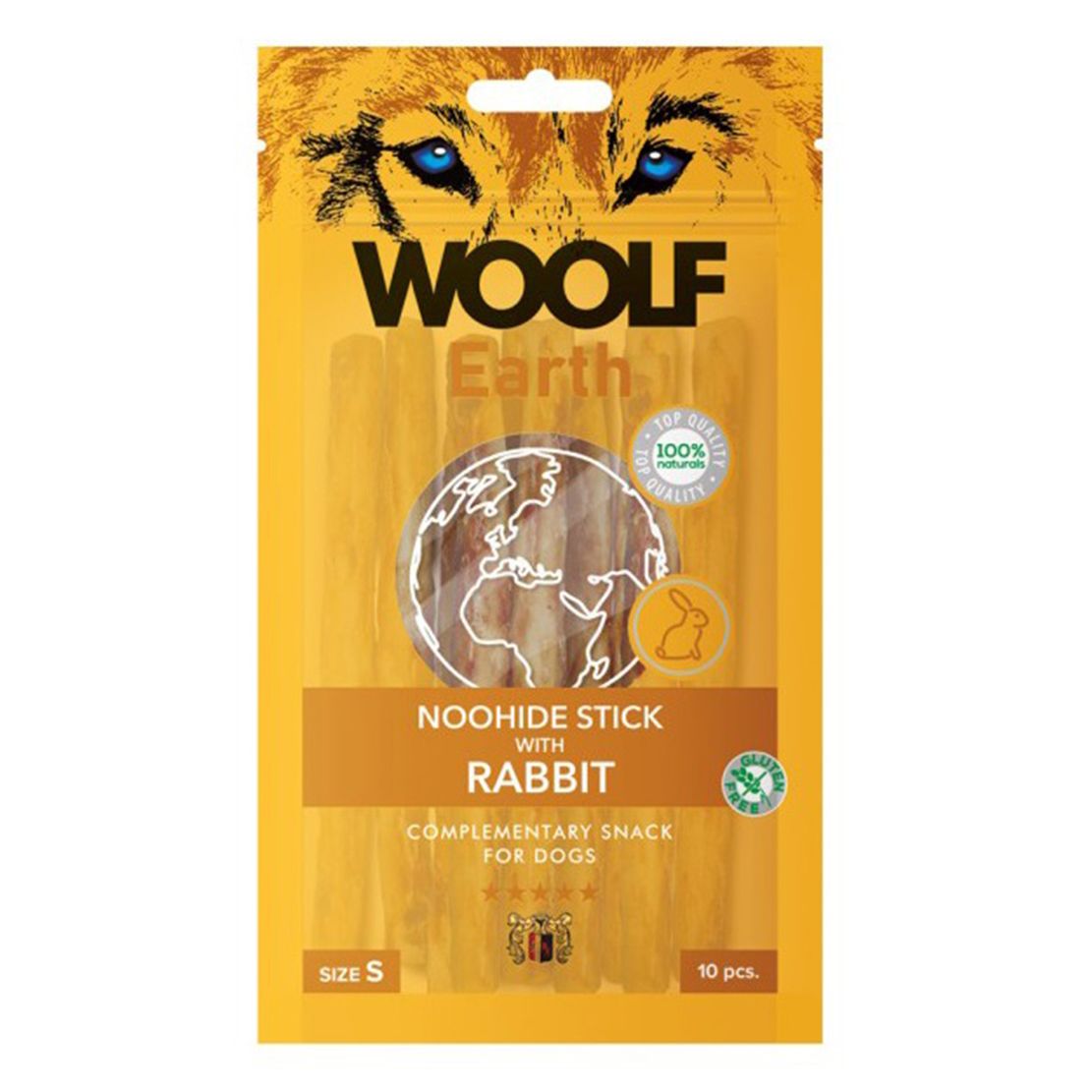 Woolf Dog Earth NOOHIDE S Rabbit 90 g
