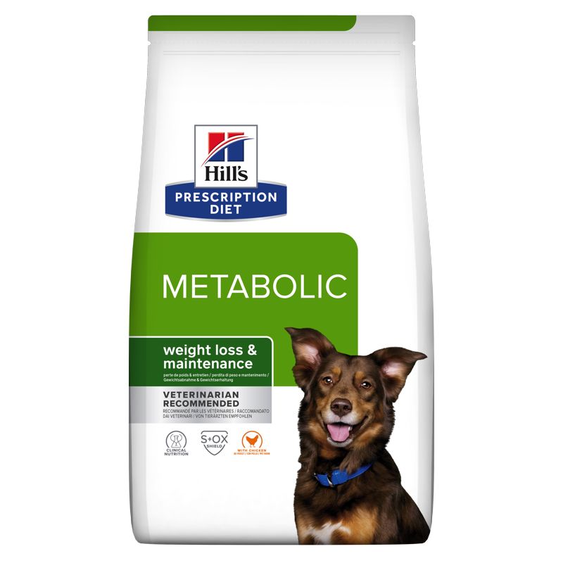 Hill's Prescription Diet Metabolic Regulacija tjelesne težine suho krmivo za pse 4 kg