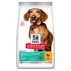 Hill's Science Plan Perfect Weight za male odrasle pse s piletinom 6 kg