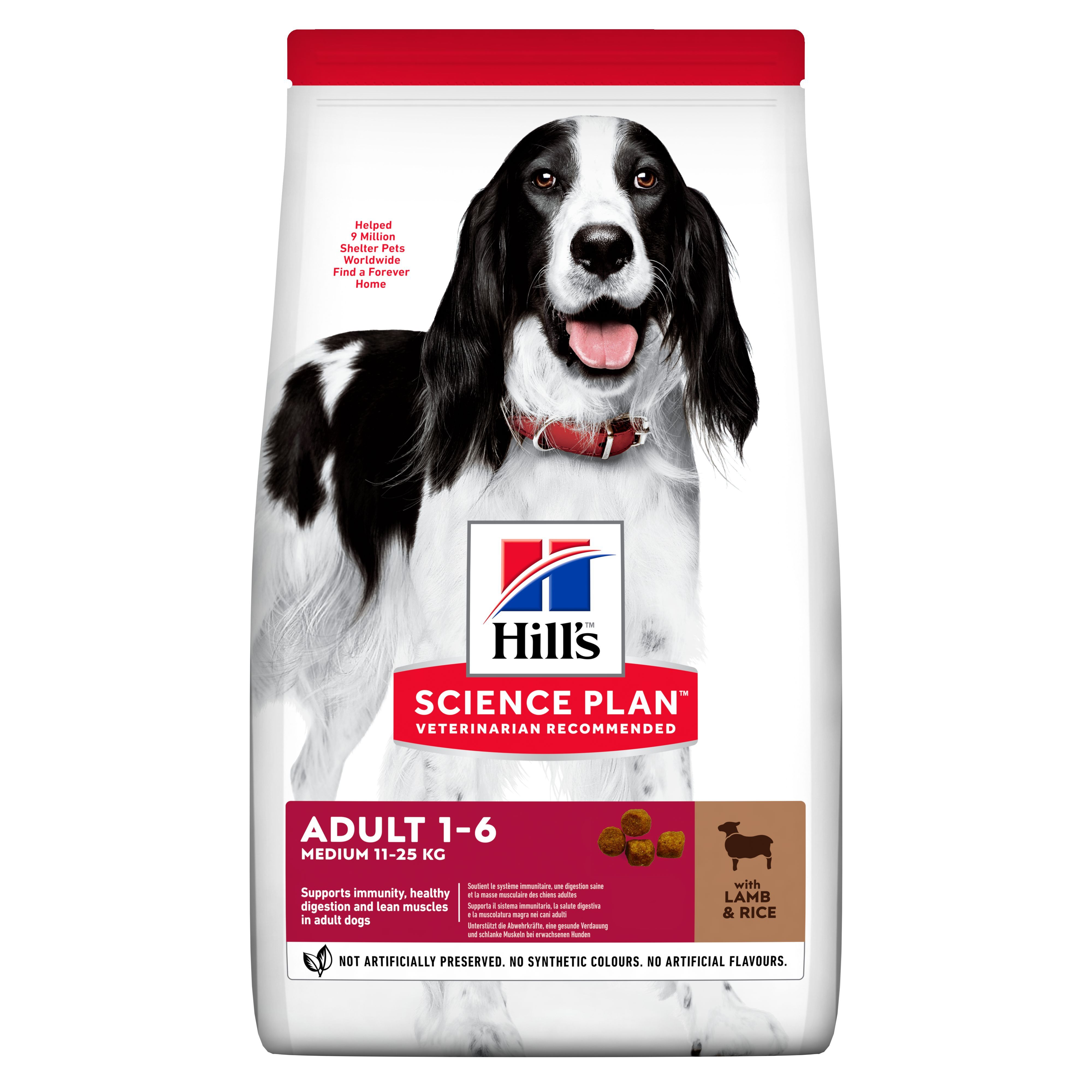 Hill's Science Plan Canine Adult Medium Janjeće i Riža 18 kg
