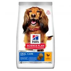 Hill's Science Plan Oral Health za srednje odrasle pse s piletinom 12 kg