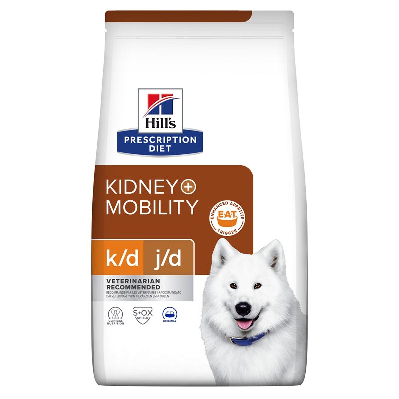 Hill's Prescription Diet k/d + Mobility Njega bubrega suho krmivo za pse 12 kg