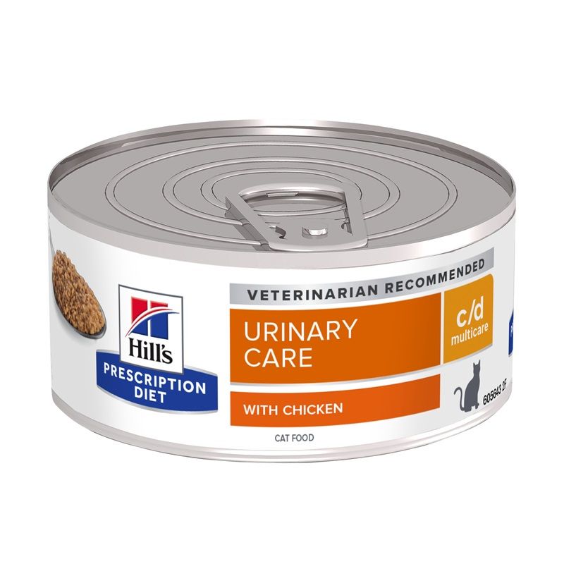 Hill's Prescription Diet Feline c/d MultiCare Mljevena Piletina 156 g