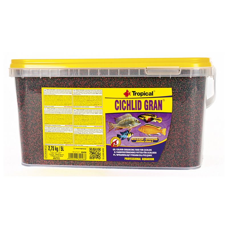 TROPICAL Cichlid Gran 5 L / 2,75 kg