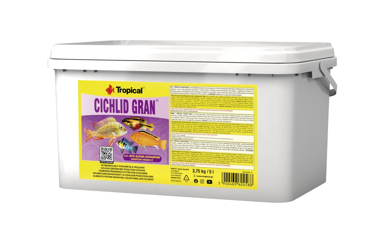 TROPICAL Cichlid gran 10 L / 5.5kg