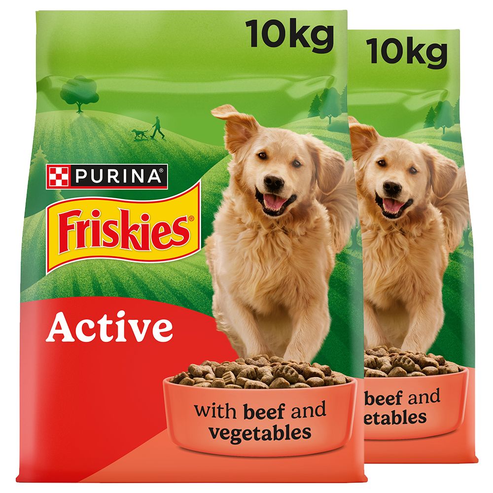 FRISKIES VitaFit Active s govedinom 2 x 10 kg