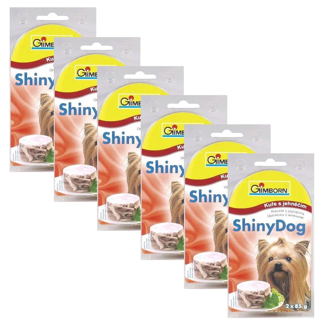 Gimborn ShinyDog piletina s janjetinom 6 x (2 x 85 g)