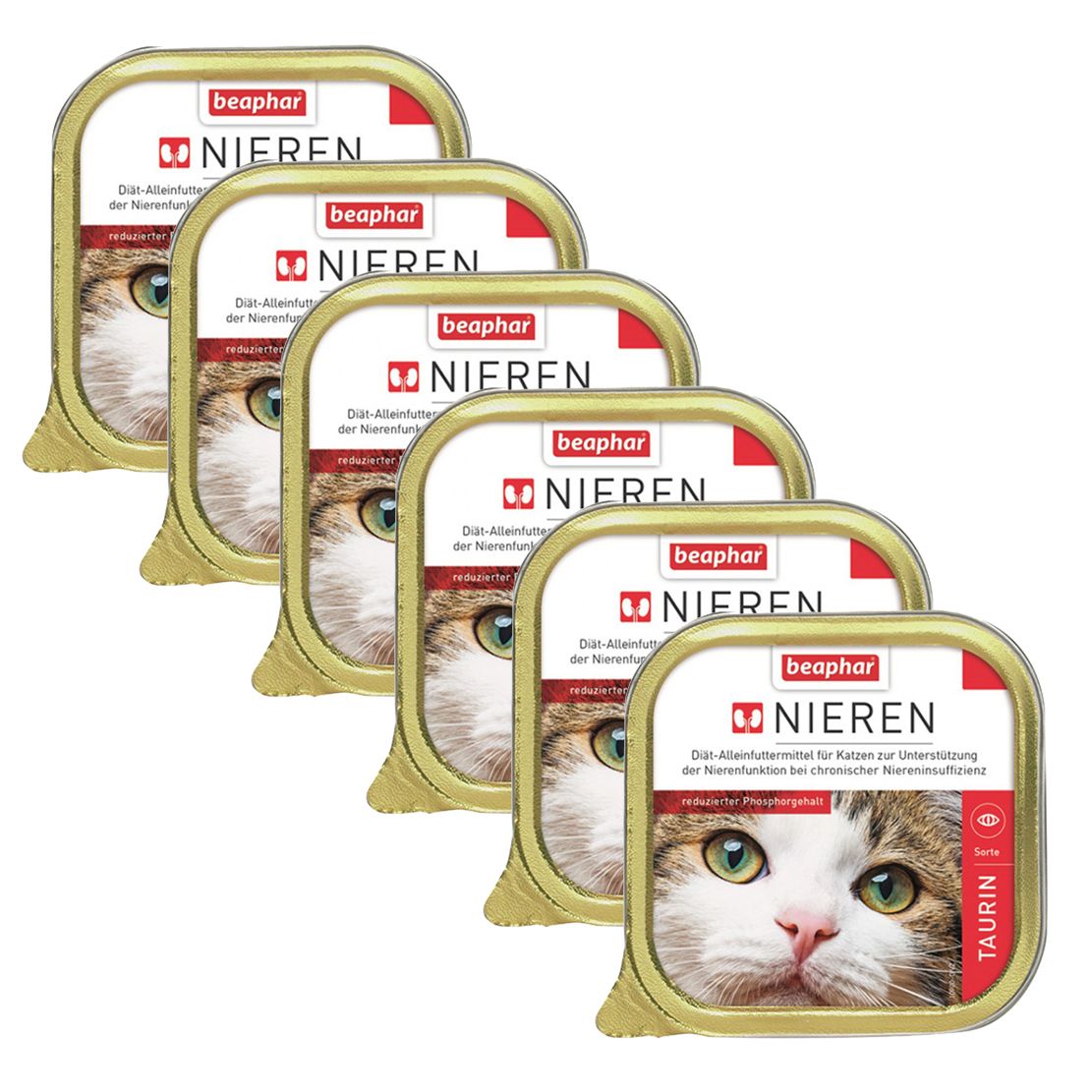 Beaphar bubrežni taurin 6 x 100 g