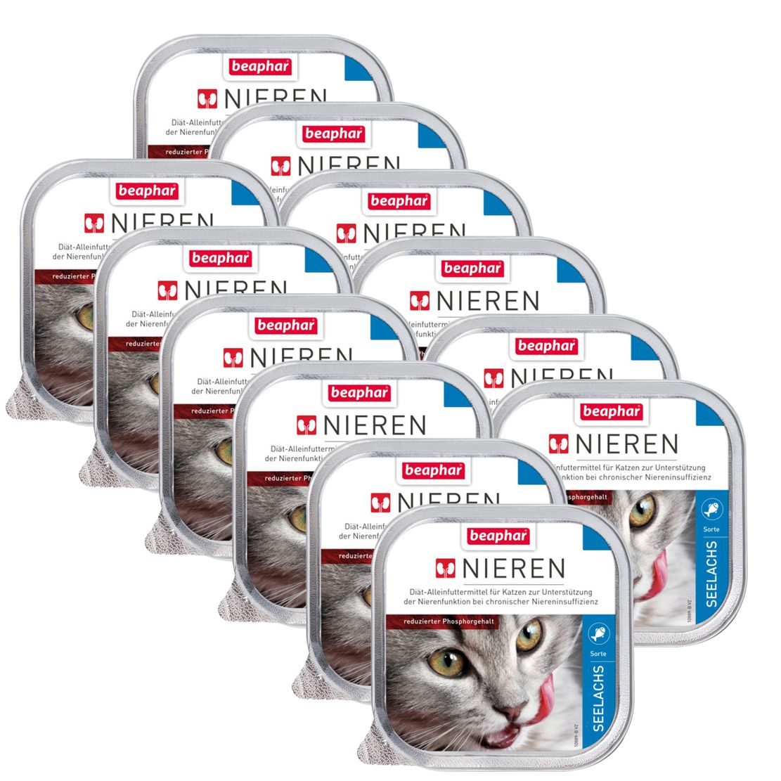 Beaphar bubrežni losos 12 x 100 g
