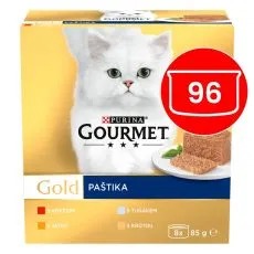 Konzerva GOURMET GOLD pa&scaron;teta 96 x 85 g
