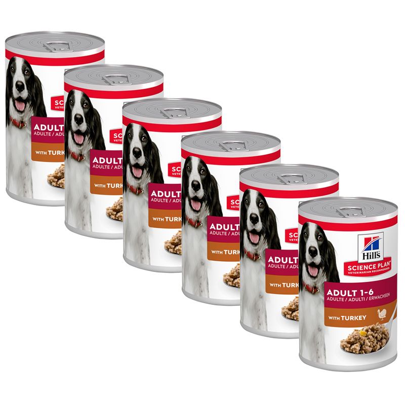 Hill's Science Plan Canine Adult Pureć 6 x 370 g