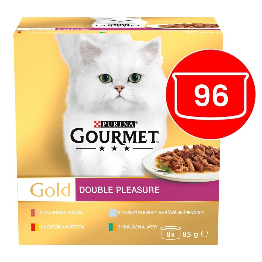 Konzerva Gourmet GOLD - dinstani i pečeni komadi 96 x 85 g