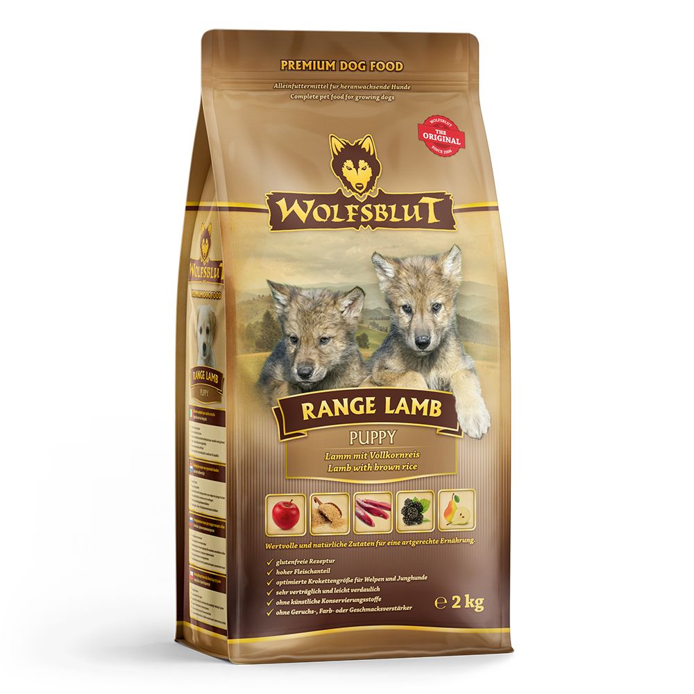 WOLFSBLUT Range Lamb Puppy 2 kg