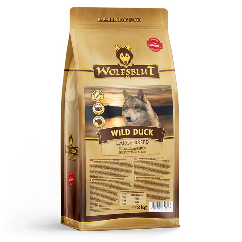 WOLFSBLUT Wild Duck Large Breed 2 kg