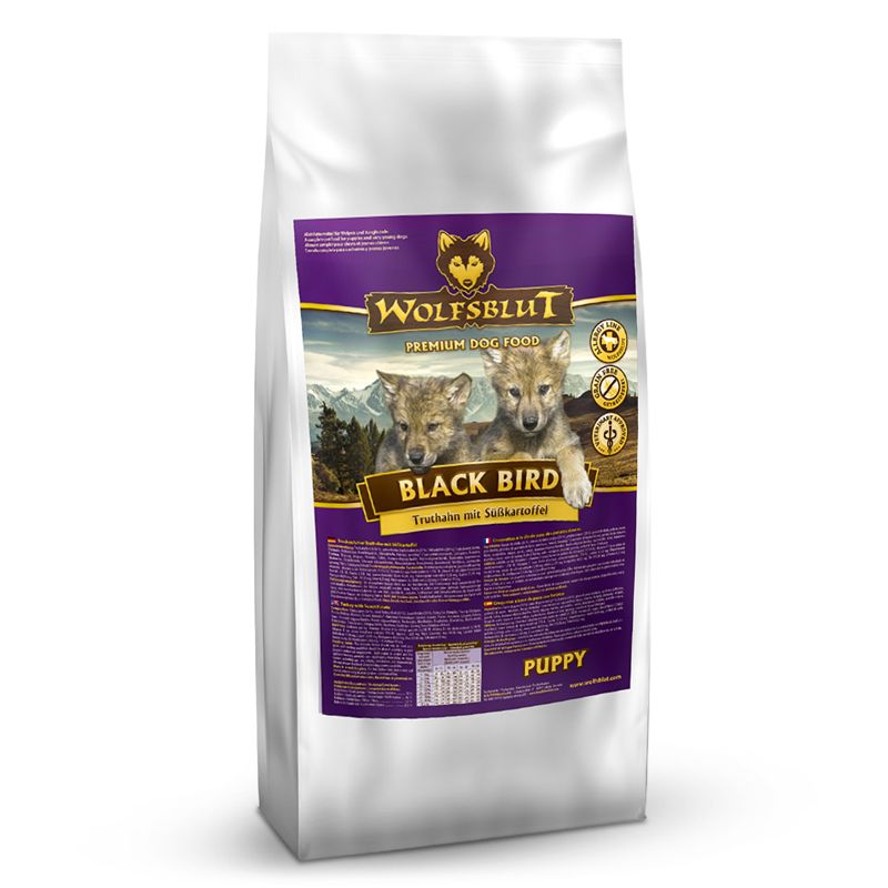 WOLFSBLUT Black Bird Puppy 2 kg