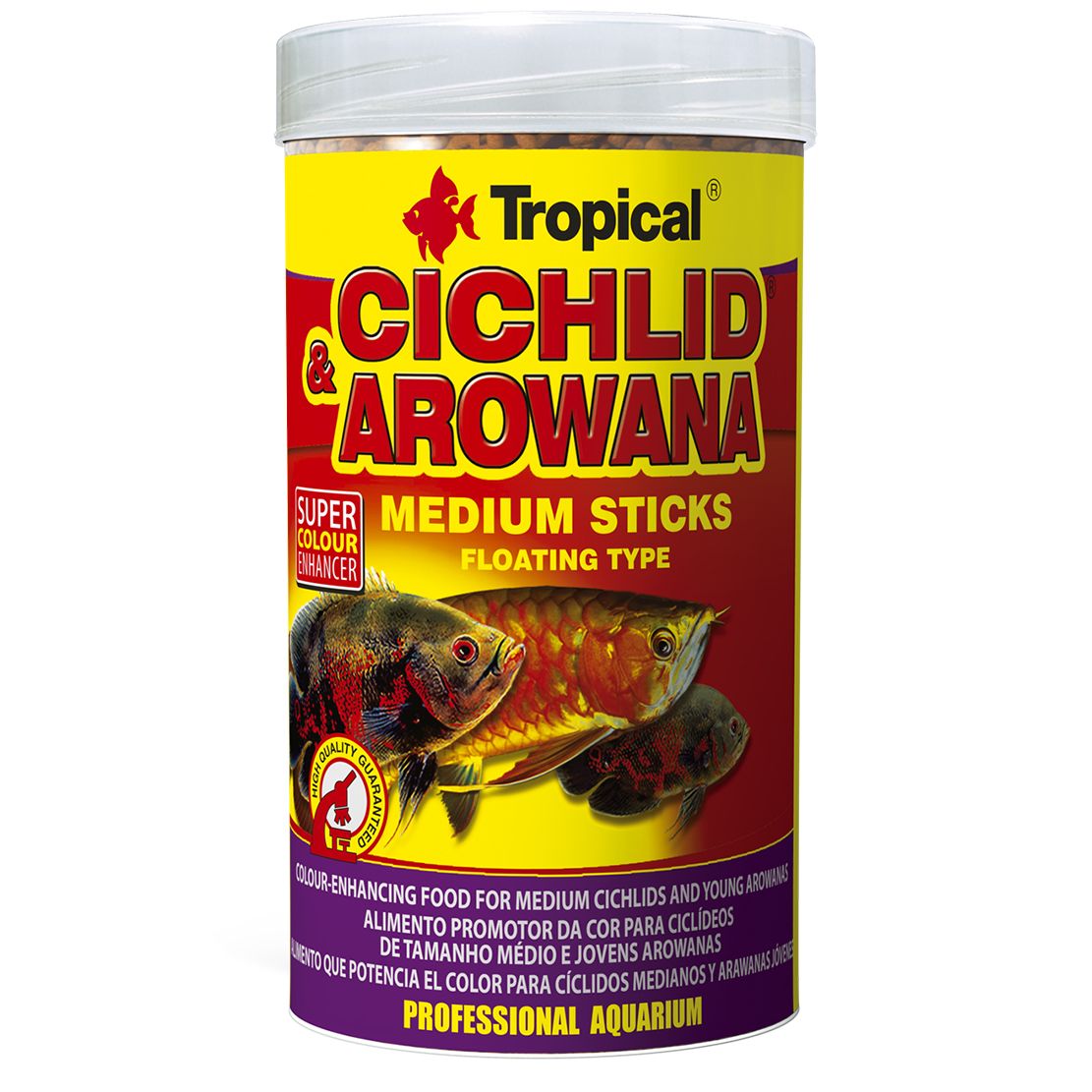 TROPICAL Cichlid Arowana Medium Sticks 1000ml / 360g