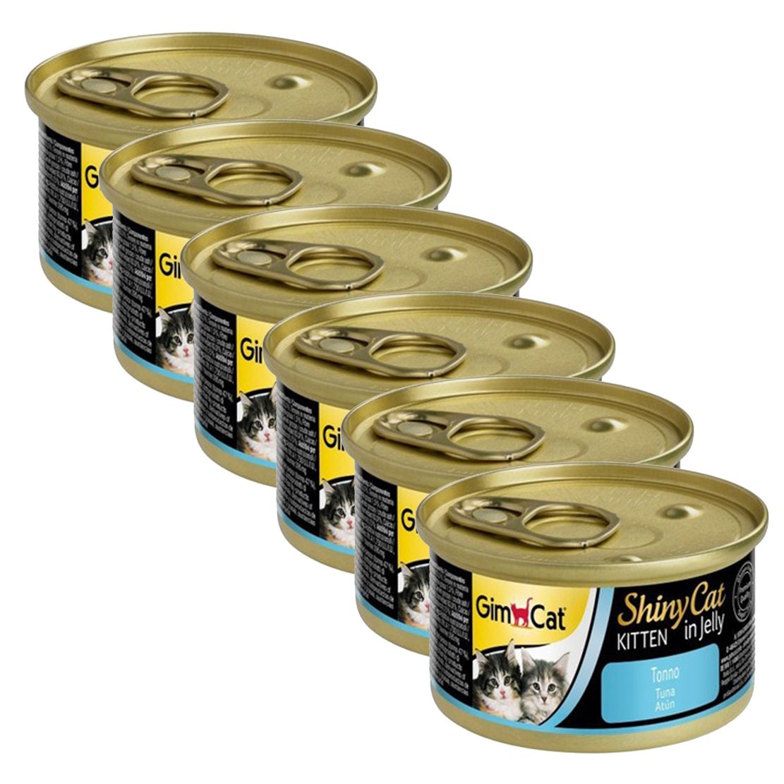GimCat ShinyCat Mačići Tunjevina 6 x 70 g