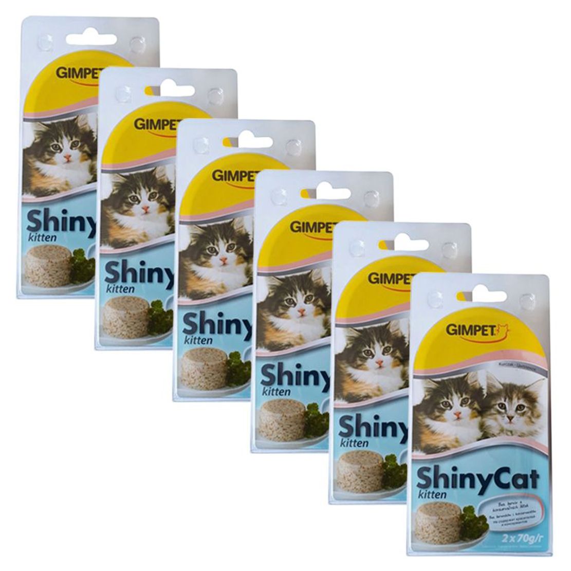 GimCat ShinyCat Kitten tuna 12 x 70 g
