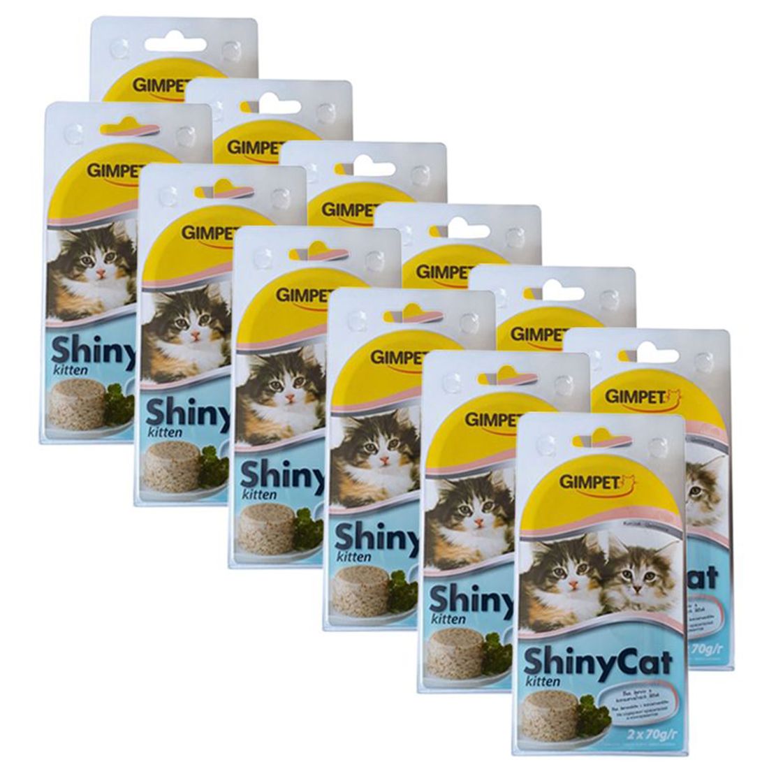 GimCat ShinyCat Kitten tuna 24 x 70 g