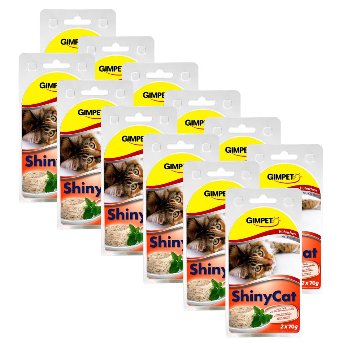 GimCat ShinyCat piletina 24 x 70 g